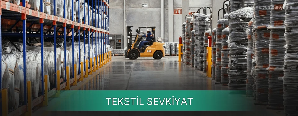 Muş Tekstil Sevkiyat Ambar Firmaları
